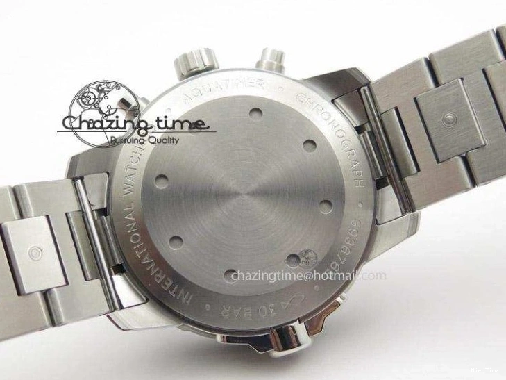 MIROTIME 0131 Versatile Aquatimer Chrono IW376803 V6F 1:1 Best Edition White Dial On SS Bracelet A 7359